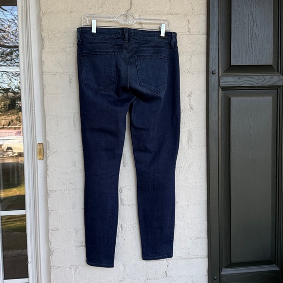 Paige Verdugo Ankle Skinny Dark Rinse Stretch Jeans Waist 30 - Picture 6 of 12